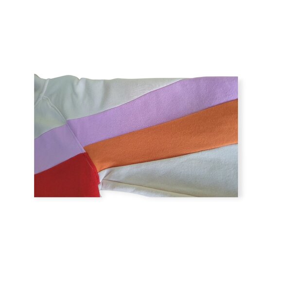 LEGO x Target Colorblock Track Jacket Women’s Medium Pink/Red/Cream Limited - Picture 5 of 12